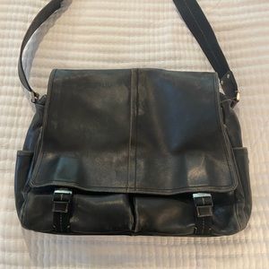 Vintage Coach messenger bag